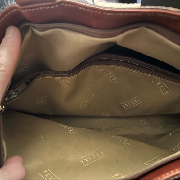 Recite Brown Patterned Women's Bag - Picture 4 of 6